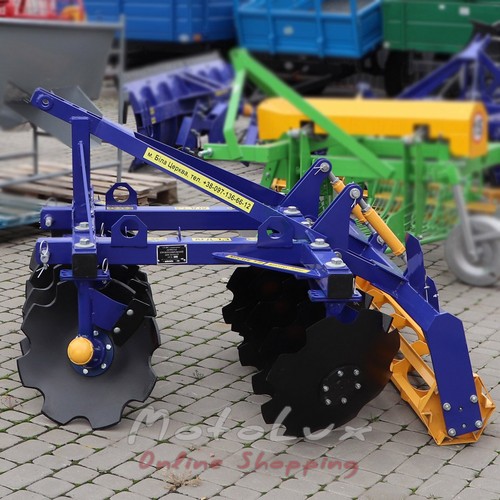 Agregát na obrábanie pôdy AGD-1.3 pre traktory 24-40 hp
