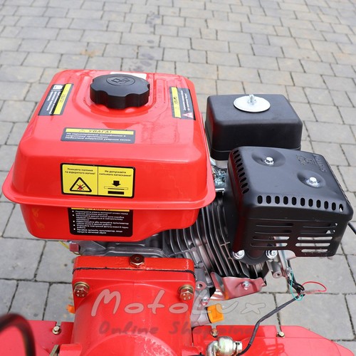 Petrol Walk-Behind Tractor Forte 1050G, Manual Starter, 7 HP, 10 Inch Wheel
