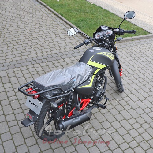 Forte FT150F országúti motorkerékpár, fekete n sárga