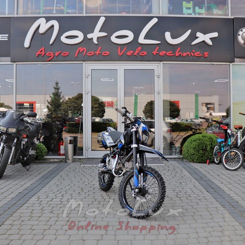 Motorcycle Kovi PiT 150, blue