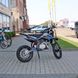 Motocykel Kovi PiT 150, modrý