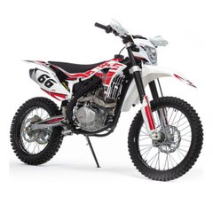 Мотоцикл BSE M5 Enduro, 250 куб., біло-червоний