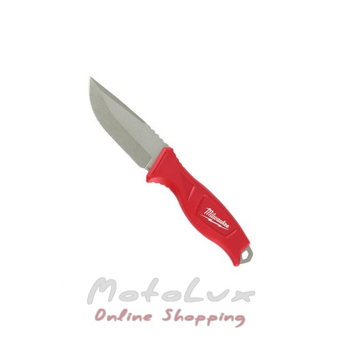 Construction knife with a fixed Milwaukee blade 4 932 464 828