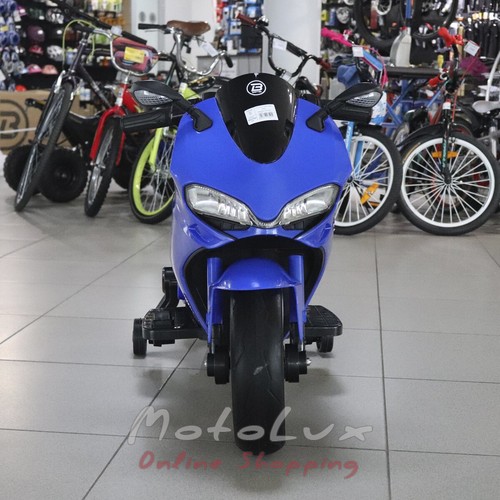 Дитячий електромотоцикл M 4104EL-4, blue