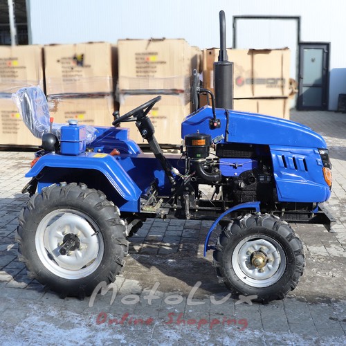 DW 160 LXL Kerti Traktor, 4х2, 16 LE, blue