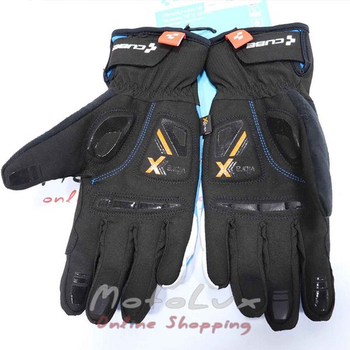 Перчатки Cube Natural Fit Handschuhe X-Shell Langfinger, размер M, blue n black