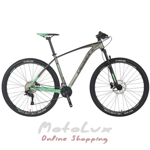 Гірський велосипед Crosser Х880, колеса 27.5, 17 рама, green
