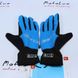 Rukavice Cube Natural Fit Handschuhe X-Shell Langfinger, veľkosť M, blue n black