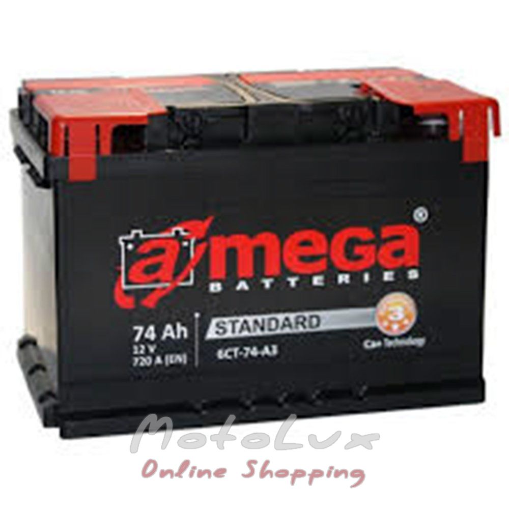 Аккумулятор A mega Batteries Standart 6CT - 74 - AЗ(0)