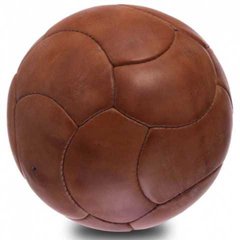 Мяч футбольный №5 кожа Vintage  F-0256