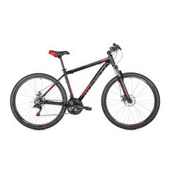 Horský bicykel Avanti Smart, kolesá 29, rám 17, čierna n šedá n červená, 2021