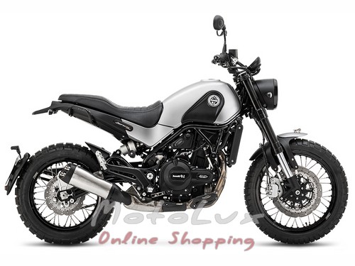 Motocykel Geon Benelli Leoncino 500 ABS Off-road gray