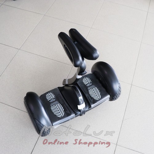 Mini Segway, hoverboard Ninebot MINI fekete világító kerekekkel