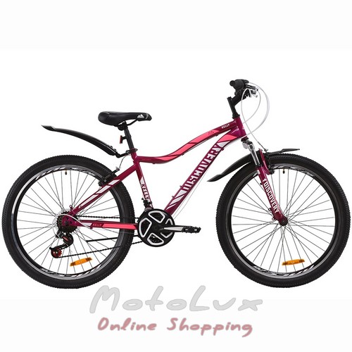 Горный велосипед Discovery Kelly AM Vbr, колесо 26, рама 16, 2020, violet n pink