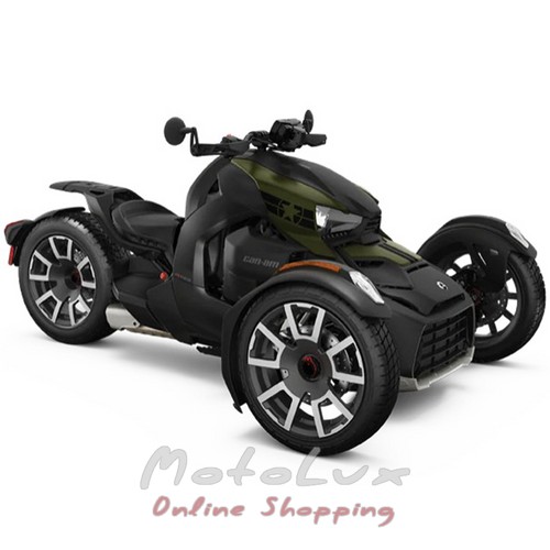 Tricycle BRP Can Am Spyder Ryker Rally Edition 2021 army green
