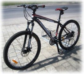 Горный велосипед Winner Pulse, колеса 26, рама S Black