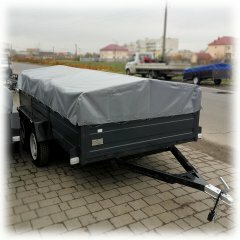 Двовісний автомобільний причіп ХМА2 3000х1500х400