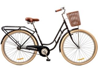 Міський велосипед Dorozhnik Retro Planetary, колеса 28, рама 19, blaCK