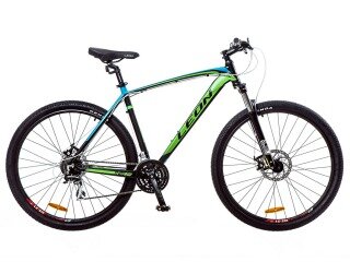 Гірський велосипед Leon TN-80, колеса 29, рама 19, black n green n blue