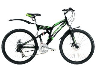 Горный велосипед Winner Panther Disk, колеса 26, рама 19, black n green