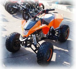 Квадроцикл Speed Gear Madix 125, жовтий