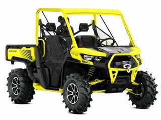 Мотовсюдихід BRP Can-Am Traxter HD10 XMR Carbon Black-Yellow INT 2019