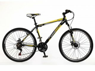 Гірський велосипед Optimabikes F-1 Vbr, колеса 26, рама 16, black n yellow