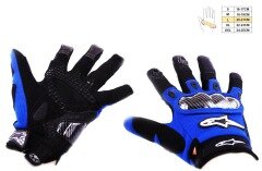 Мото Перчатки ALPINESTARS (mod:2, size:L, синие)