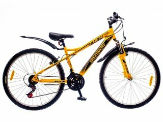 Гірський велосипед Discovery Trek Vbr, колеса 26, рама 15, yellow n gray n black