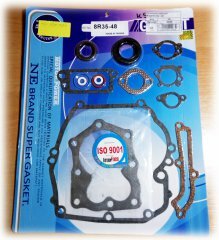 Комплект прокладок для двигателя культиватора briggs / honda